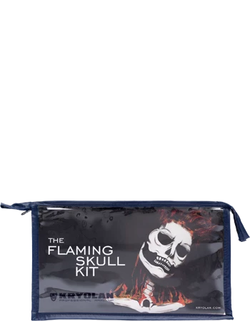 Kryolan Professional Make-Up Kryolan The Flaming Skull Kit 2 Kryolan Professional Make-Up Kryolan The Flaming Skull Kit