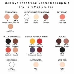 Ben Nye Theatrical Creme Makeup Kit