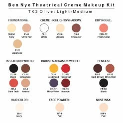 Ben Nye Theatrical Creme Makeup Kit