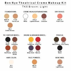 Ben Nye Theatrical Creme Makeup Kit