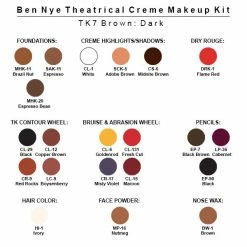 Ben Nye Theatrical Creme Makeup Kit