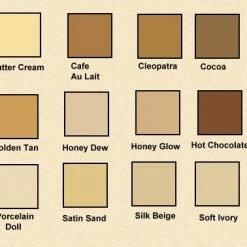 Graftobian 12 Color Dual Finish Foundation Powder Palette