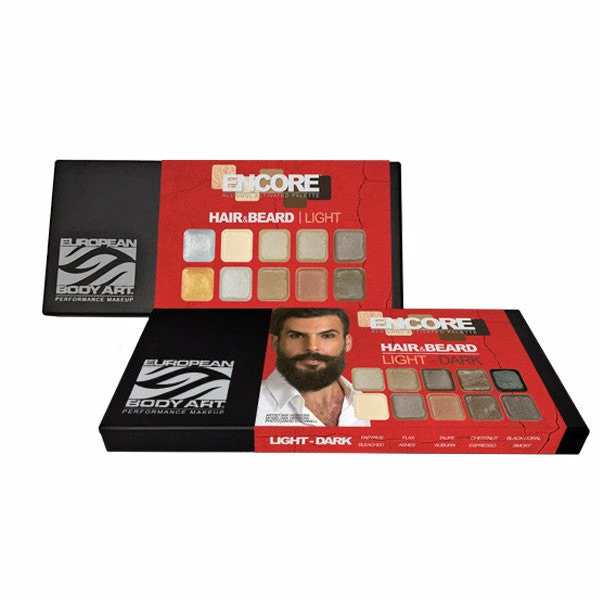 European Body Art Encore Hair & Beard Palettes 2 European Body Art Encore Hair & Beard Palettes