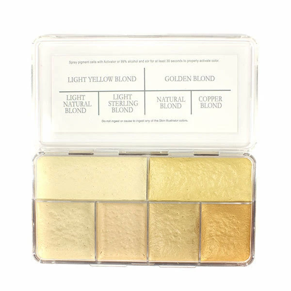 Premiere Products Inc. Special FX PPI Hair Illustrator - Warm Blond Palette 1 Premiere Products Inc. Special FX PPI Hair Illustrator - Warm Blond Palette