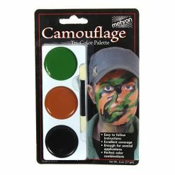 Mehron Tri-Color Palette