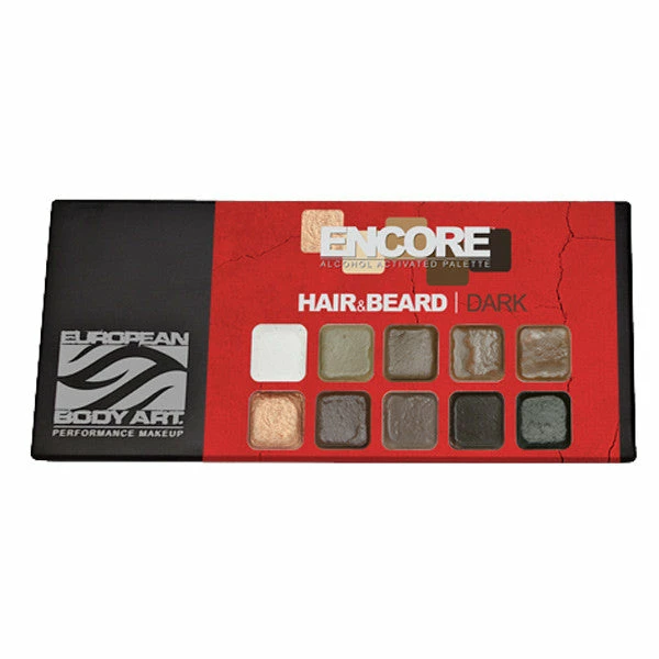 European Body Art Encore Hair & Beard Palettes 4 European Body Art Encore Hair & Beard Palettes