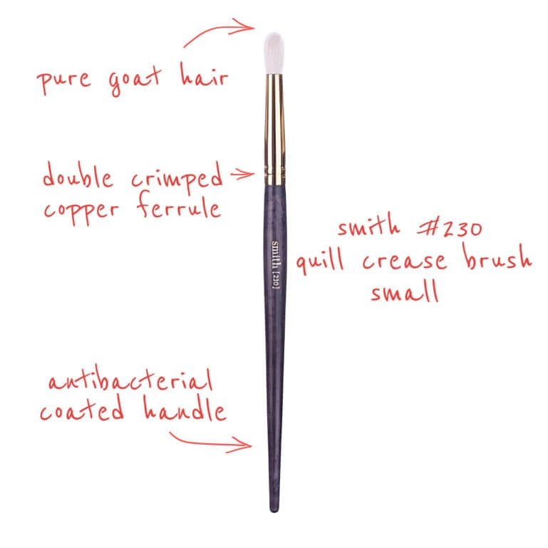 Smith Cosmetics 230 Quill Crease Brush Small Kits & Tools 3 Smith Cosmetics 230 Quill Crease Brush Small Kits & Tools