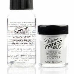 Mehron Metallic Powder With Mixing Liquid