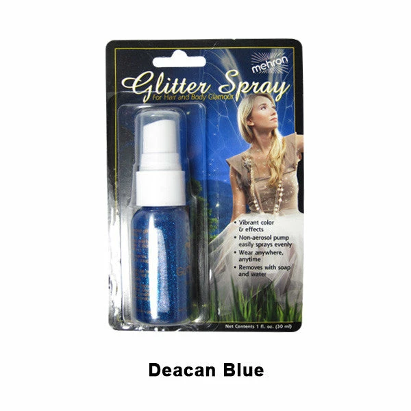 Mehron GlitterSpray 3 Mehron GlitterSpray