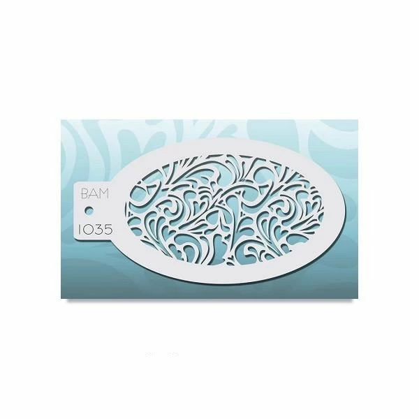 Graftobian Mini Airbrush Stencils 14 Graftobian Mini Airbrush Stencils