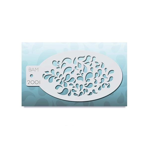 Graftobian Mini Airbrush Stencils 21 Graftobian Mini Airbrush Stencils