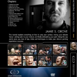 Kits & Tools Stan Winston Studio Silicone Painting Realistic Flesh Tones (DVD)