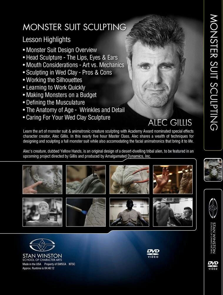Stan Winston Studio Monster Suit Sculpting (DVD) 2 Stan Winston Studio Monster Suit Sculpting (DVD)