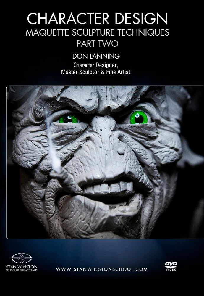 Kits & Tools Stan Winston Studio Character Design - Maquette Sculpture Techniques (DVD) 3 Kits & Tools Stan Winston Studio Character Design - Maquette Sculpture Techniques (DVD)