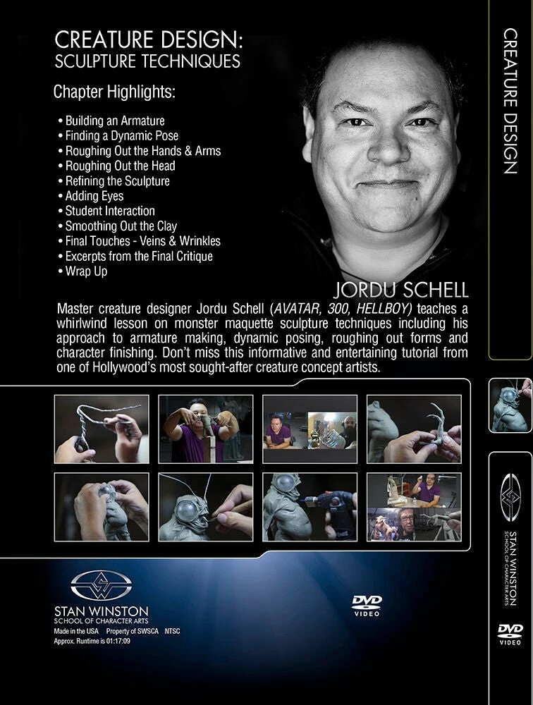 Kits & Tools Stan Winston Studio Creature Design - Sculpture Techniques (DVD) 2 Kits & Tools Stan Winston Studio Creature Design - Sculpture Techniques (DVD)