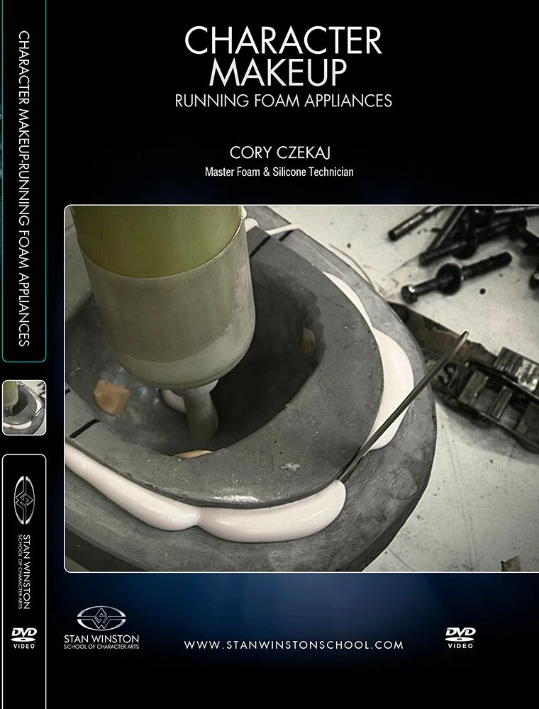 Stan Winston Studio Character Makeup - Running Foam Appliances (DVD) 1 Stan Winston Studio Character Makeup - Running Foam Appliances (DVD)