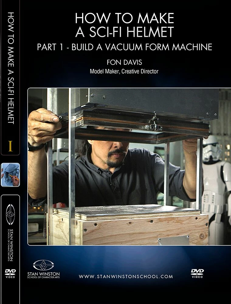 Stan Winston Studio How To Make A Sci-Fi Helmet (DVD) 1 Stan Winston Studio How To Make A Sci-Fi Helmet (DVD)