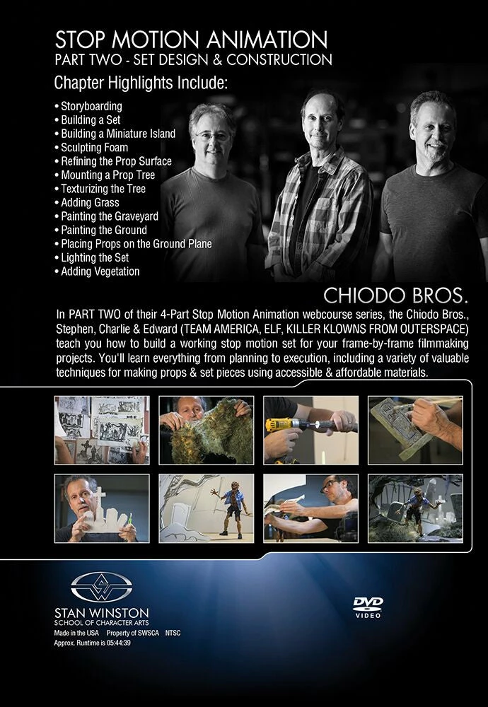 Kits & Tools Stan Winston Studio Stop Motion Animation (DVD) 4 Kits & Tools Stan Winston Studio Stop Motion Animation (DVD)