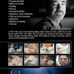 Stan Winston Studio Prosthetic Makeup Basics - Gelatin Facial Appliances (DVD)
