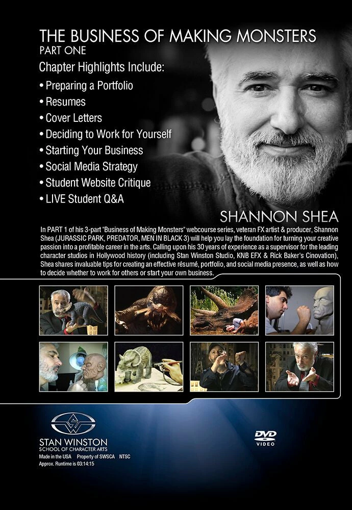 Stan Winston Studio The Business Of Making Monsters (DVD) 2 Stan Winston Studio The Business Of Making Monsters (DVD)
