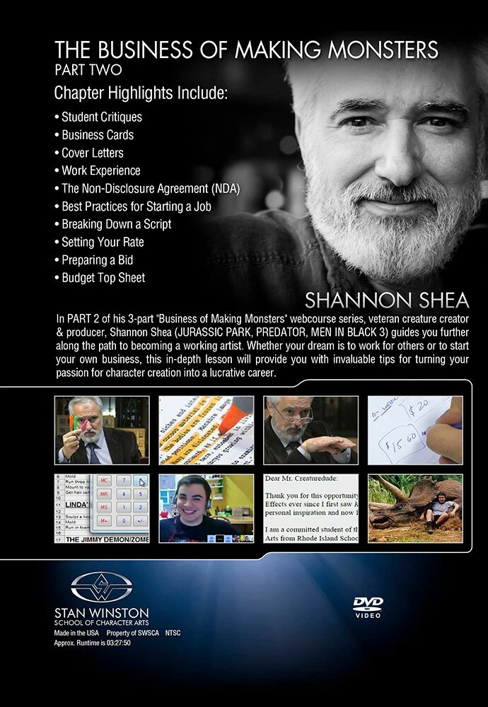 Stan Winston Studio The Business Of Making Monsters (DVD) 4 Stan Winston Studio The Business Of Making Monsters (DVD)