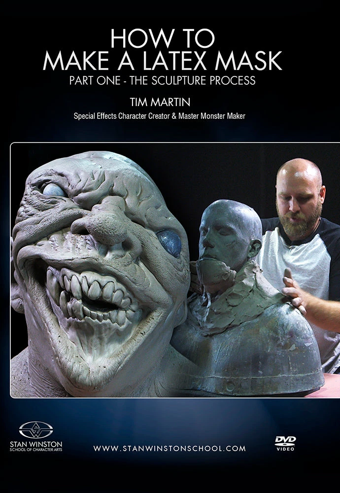 Stan Winston Studio How To Make A Latex Rubber Mask (DVD) 1 Stan Winston Studio How To Make A Latex Rubber Mask (DVD)