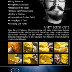 Kits & Tools Stan Winston Studio 3D Pumpkin Carving (DVD)