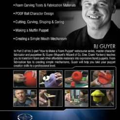 Stan Winston Studio How To Make A Foam Puppet (DVD) Kits & Tools