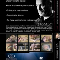 Stan Winston Studio Silicone Prosthetic Transfer Appliances Age Makeup (DVD) Kits & Tools
