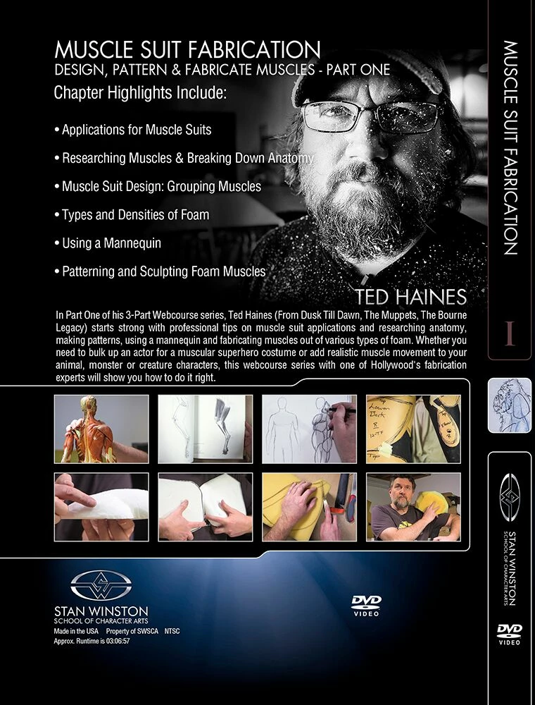 Stan Winston Studio Muscle Suit Fabrication (DVD) 2 Stan Winston Studio Muscle Suit Fabrication (DVD)