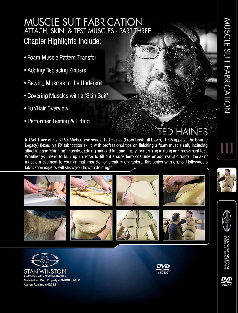 Stan Winston Studio Muscle Suit Fabrication (DVD) 6 Stan Winston Studio Muscle Suit Fabrication (DVD)