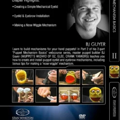 Stan Winston Studio Puppet Mechanism Basics Eyes, Eyebrows, Ears (DVD) Kits & Tools