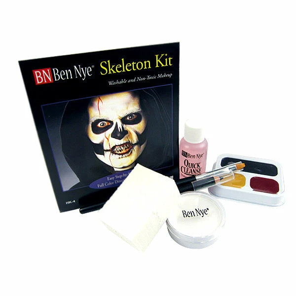 Ben Nye Skeleton Makeup Kit HK-4 1 Ben Nye Skeleton Makeup Kit HK-4