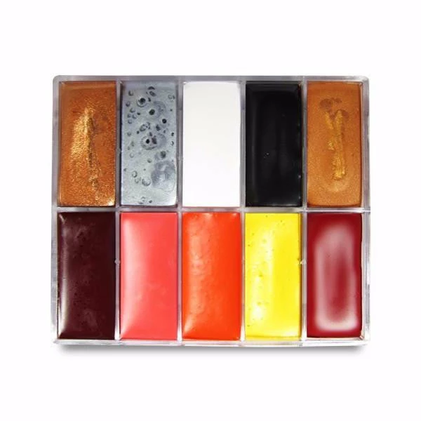 MAQ Pro Exclusive MaqPro Fard Creme Flashy Palette 2 (CRC 2) 0.5oz/15ml. Slim Lips 1 MAQ Pro Exclusive MaqPro Fard Creme Flashy Palette 2 (CRC 2) 0.5oz/15ml. Slim Lips