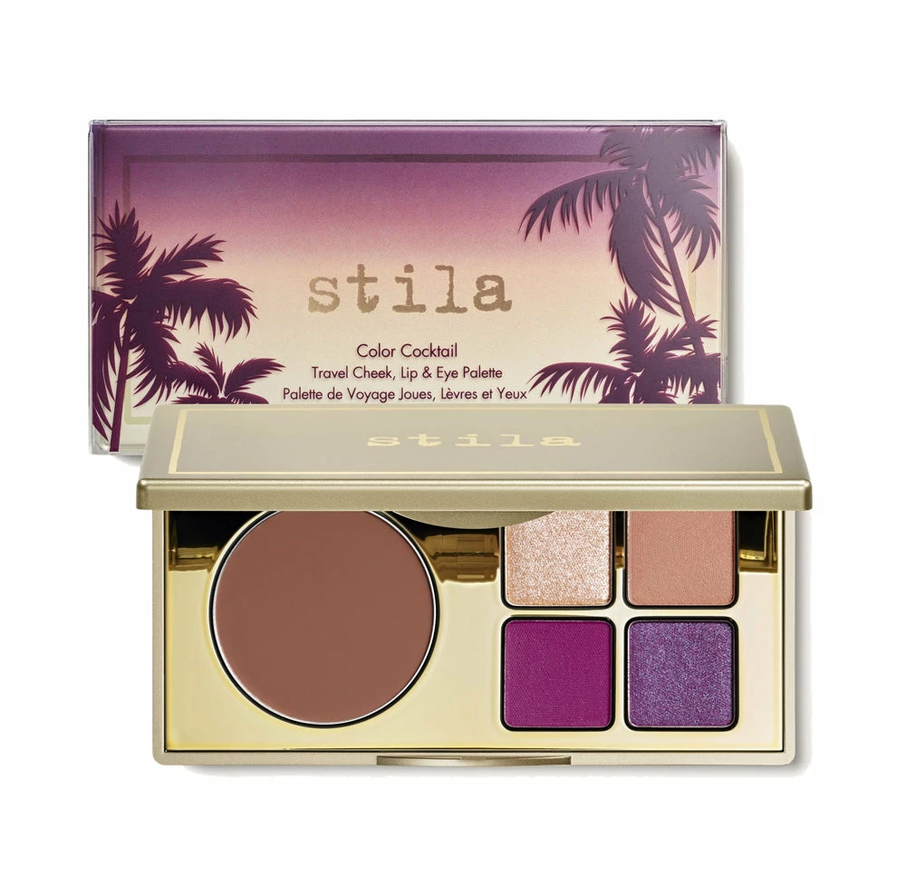 Face Stila Color Cocktail Travel Cheek, Lip & Eye Palette 4 Face Stila Color Cocktail Travel Cheek, Lip & Eye Palette