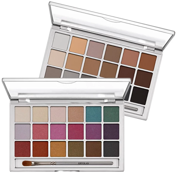 Kryolan Eye Shadow Variety 18 Color Palettes 1 Kryolan Eye Shadow Variety 18 Color Palettes