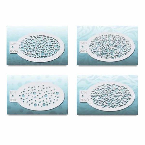 Graftobian Mini Airbrush Stencils 1 Graftobian Mini Airbrush Stencils