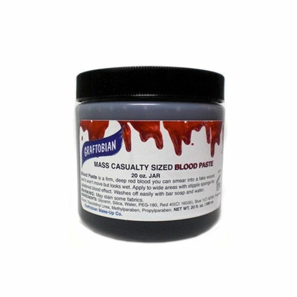 Graftobian Mass Casualty Blood Paste 20oz. (88599) 1 Graftobian Mass Casualty Blood Paste 20oz. (88599)