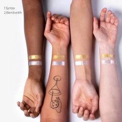 Lethal Cosmetics GLITCH Liquid Shadow Berlin 89 Collection