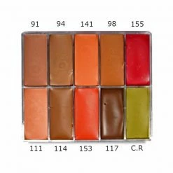 MAQ Pro Maqpro Fard Creme Palette PP02/N02 (15 Ml.) Face