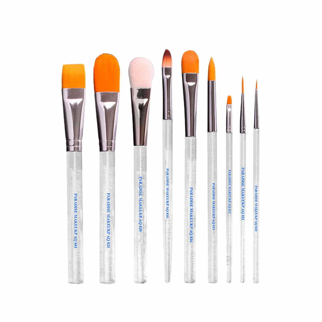 Mehron Paradise AQ Brush Set 1 Mehron Paradise AQ Brush Set
