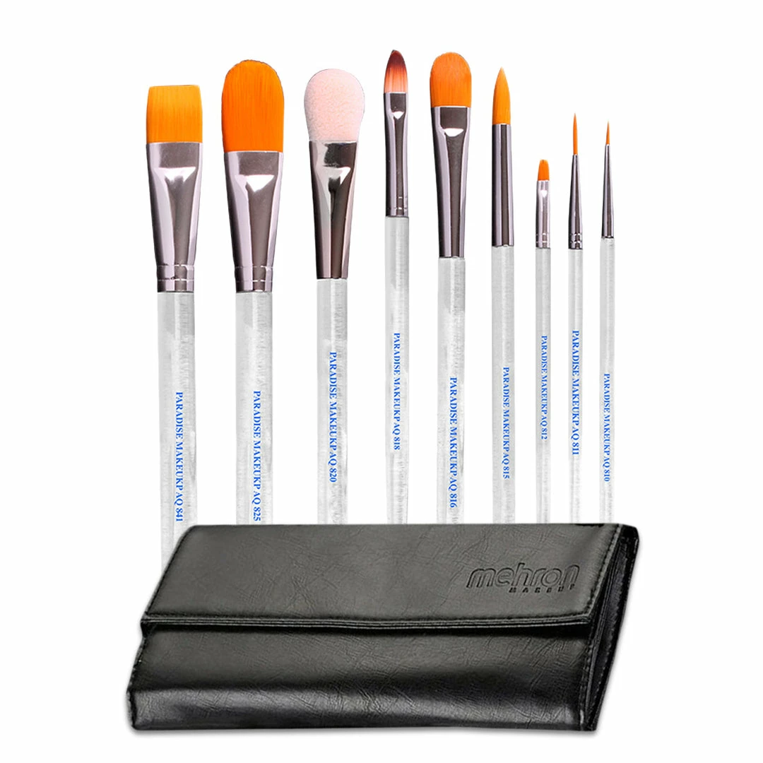 Mehron Paradise AQ Brush Set 3 Mehron Paradise AQ Brush Set