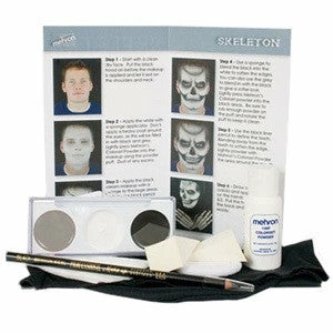 Mehron Skeleton Character Kit 3 Mehron Skeleton Character Kit