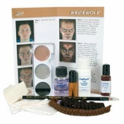 Mehron Werewolf Character Kit 5 Mehron Werewolf Character Kit