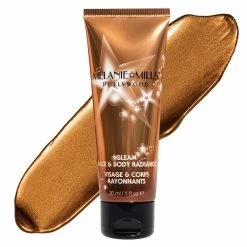 Melanie Mills Hollywood Gleam Face & Body Radiance 1oz.