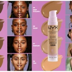 NYX Bare With Me Concealer Serum New