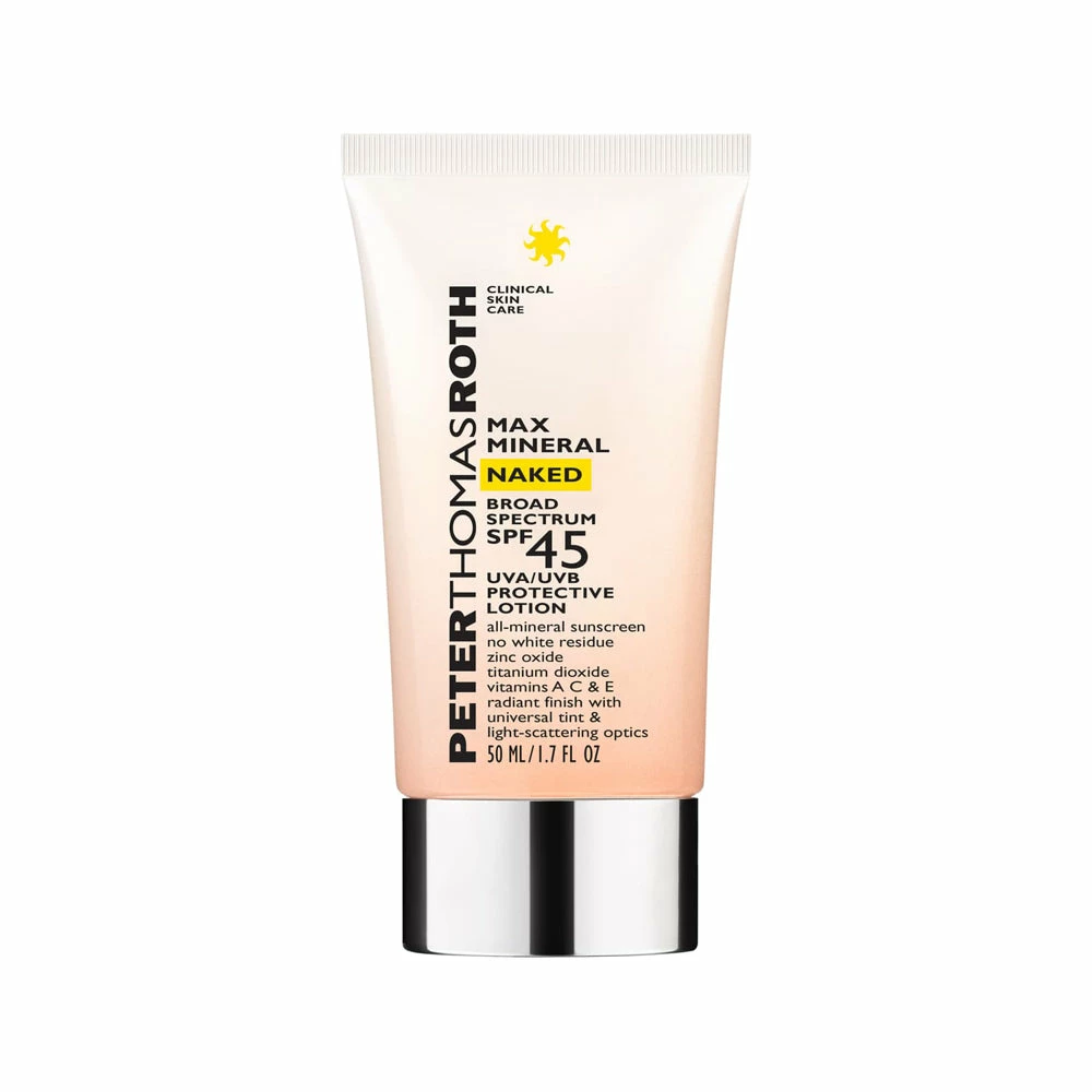 Peter Thomas Roth Max Mineral Naked Broad Spectrum SPF 45 Lotion 1 Peter Thomas Roth Max Mineral Naked Broad Spectrum SPF 45 Lotion