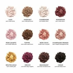 Jouer Rose Gold Matte & Shimmer Eyeshadow Palette 9 Jouer Rose Gold Matte & Shimmer Eyeshadow Palette