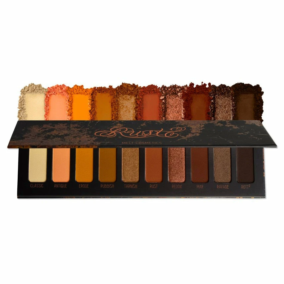 Melt Cosmetics Rust Eyeshadow Palette 1 Melt Cosmetics Rust Eyeshadow Palette