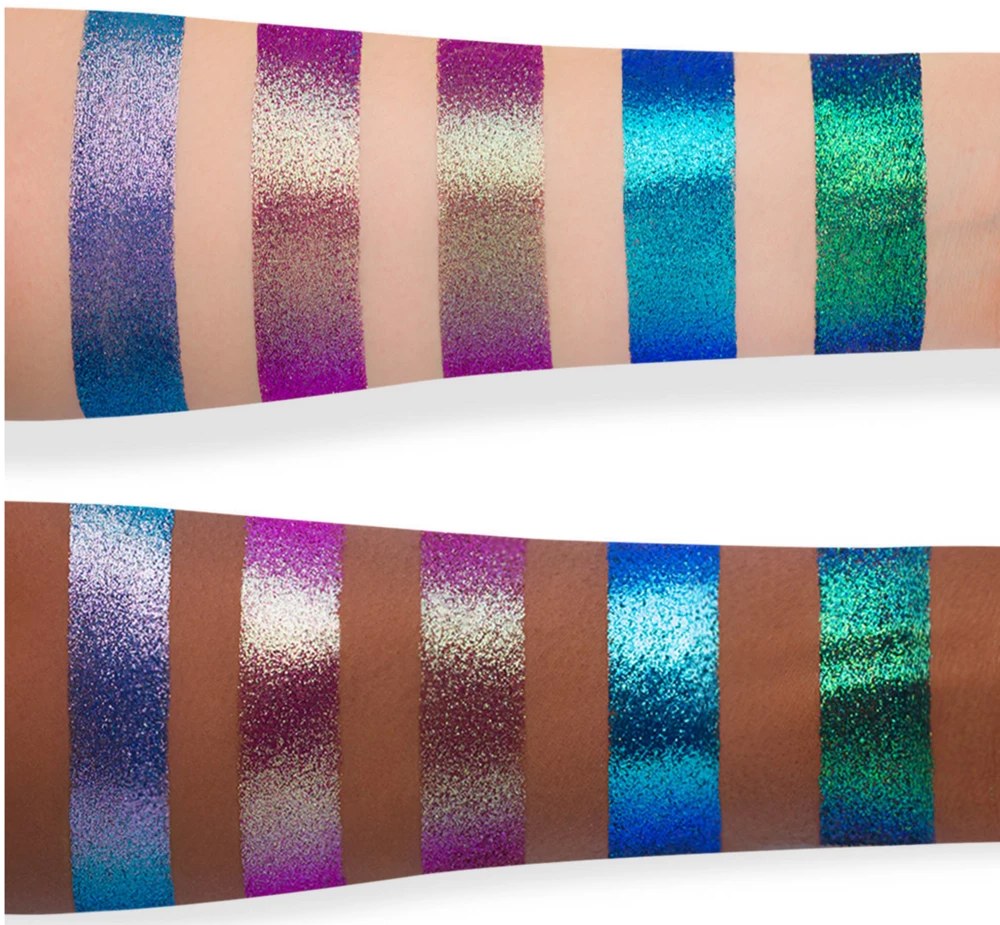 Lit Cosmetics Night Moves Pressed Glitter Palette 4 Lit Cosmetics Night Moves Pressed Glitter Palette